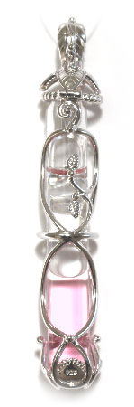 VL-011  花の鎖 / エッセネボトル I ＜オーラソーマ イクイリブリアム バイアル ペンダント＞